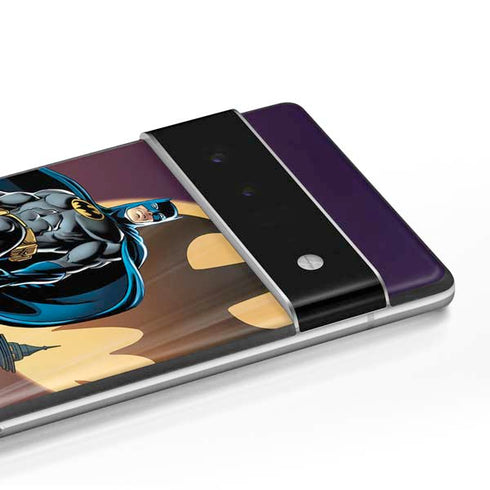 DC Comics Batman Action Pose 90's art Google Pixel 6 Pro Skin